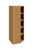 CV 5 - 7 skříň rohová, pravá, 1800x700x700, buk royal