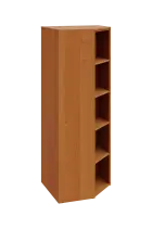 CV 5 - 7 skříň rohová, pravá, 1800x700x700, olše jantar