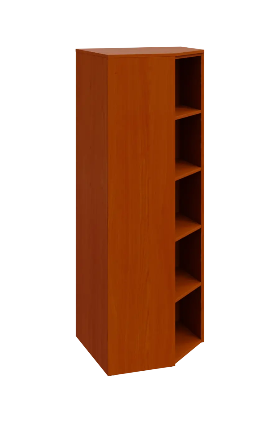 CV 5 - 7 skříň rohová, pravá, 1800x700x700, třešeň šumavská