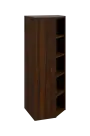 CV 5 - 7 skříň rohová, pravá, 1800x700x700, ořech královský