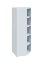 CV 5 - 7 skříň rohová, pravá, 1800x700x700, bílá