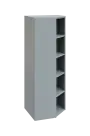CV 5 - 7 skříň rohová, pravá, 1800x700x700, šedá