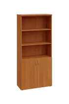 CN 5 - 8DN3 skříň, 2-dveřová/nika, 1800x800x400, olše jantar
