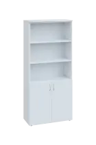CN 5 - 8DN3 skříň, 2-dveřová/nika, 1800x800x400, bílá