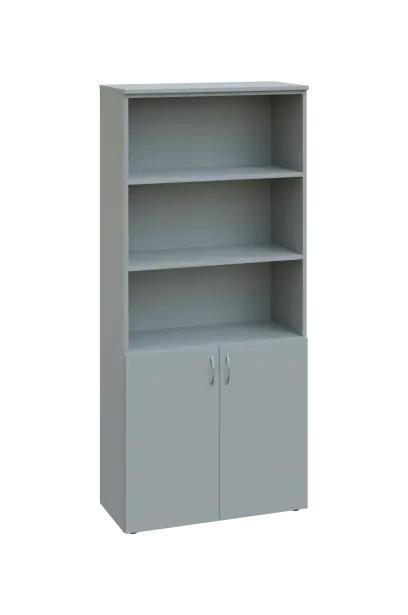 CN 5 - 8DN3 skříň, 2-dveřová/nika, 1800x800x400, šedá