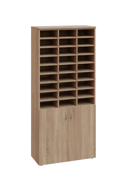 CRG - 5 skříň, 2-dveřová, 3x registrační vložka, 1800x800x400, dub bardolino