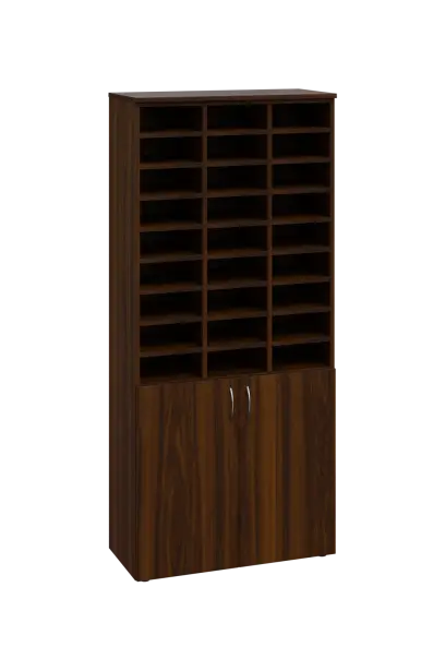 CRG - 5 skříň, 2-dveřová, 3x registrační vložka, 1800x800x400, ořech královský