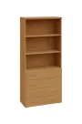 CN 5 - 84ZN skříň, 4-zásuvková/nika, 1800x800x400, buk royal