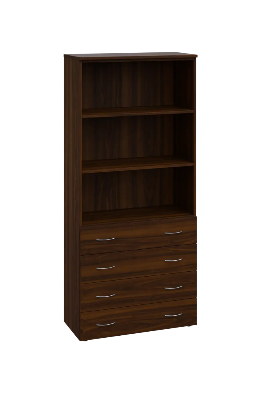 CN 5 - 84ZN skříň, 4-zásuvková/nika, 1800x800x400, ořech královský