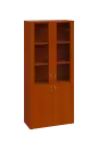 CN 5 - 8DS skříň, 4-dveřová/prosklená, 1800x800x400, třešeň šumavská