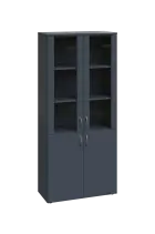 CN 5 - 8DS skříň, 4-dveřová/prosklená, 1800x800x400, antracit