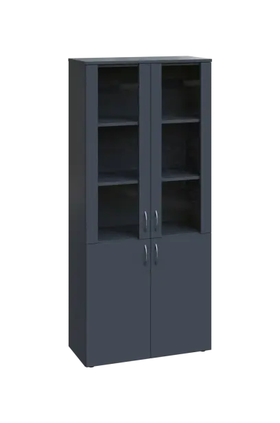 CN 5 - 8DS skříň, 4-dveřová/prosklená, 1800x800x400, antracit CN 5 - 8DS skříň, 4-dveřová/prosklená, 1800x800x400, antracit