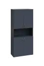 CN 5 - 84DN skříň, 4-dvéřová/nika, 1800x800x400, antracit