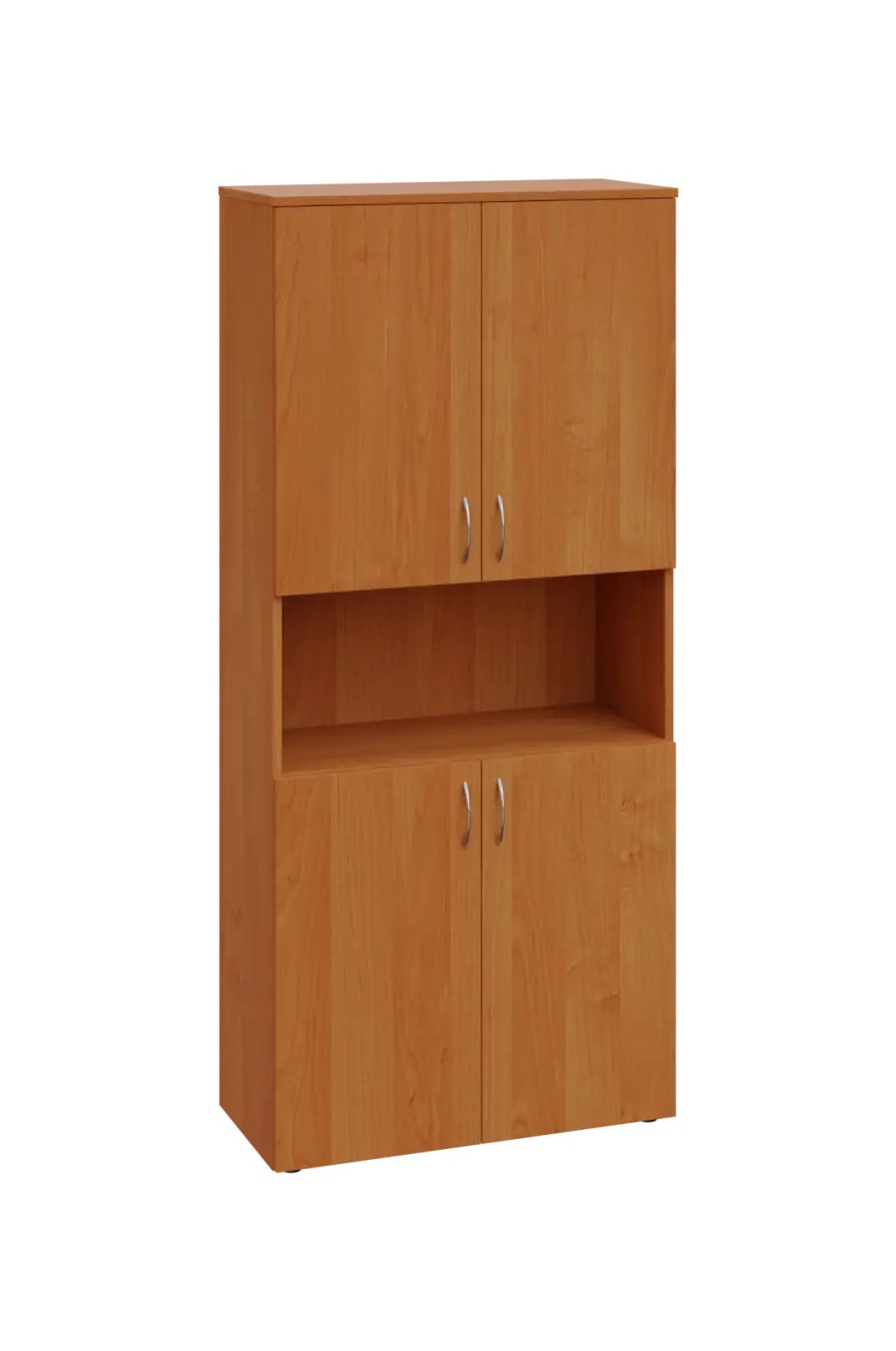 CN 5 - 84DN skříň, 4-dvéřová/nika, 1800x800x400, olše jantar
