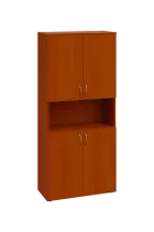 CN 5 - 84DN skříň, 4-dvéřová/nika, 1800x800x400, třešeň šumavská