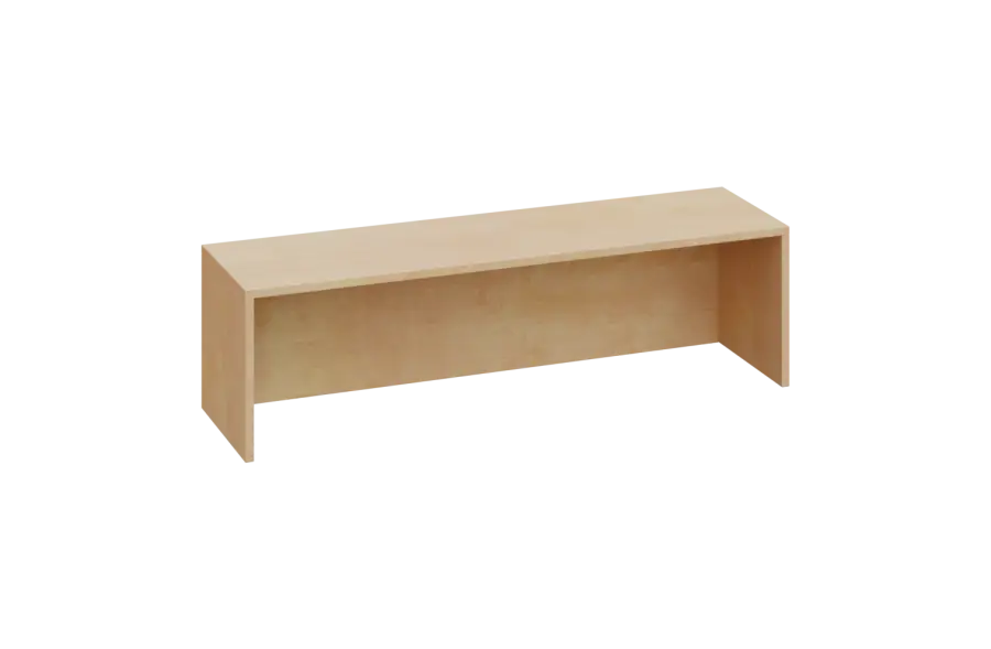 CNN 1 - 120 nástavba stolová, deska 18 mm, 342x1200x340, bříza světlá