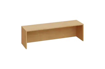 CNN 1 - 120 nástavba stolová, deska 18 mm, 342x1200x340, javor horský