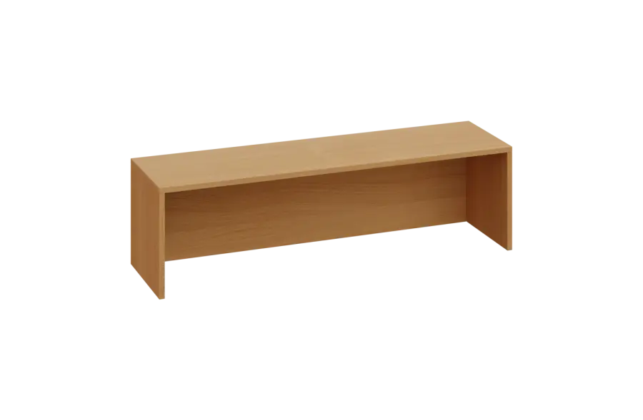 CNN 1 - 120 nástavba stolová, deska 18 mm, 342x1200x340, buk royal