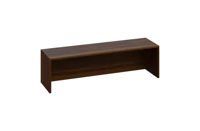 CNN 2 - 120 nástavba stolová, deska 25 mm, 342x1200x340, ořech královský