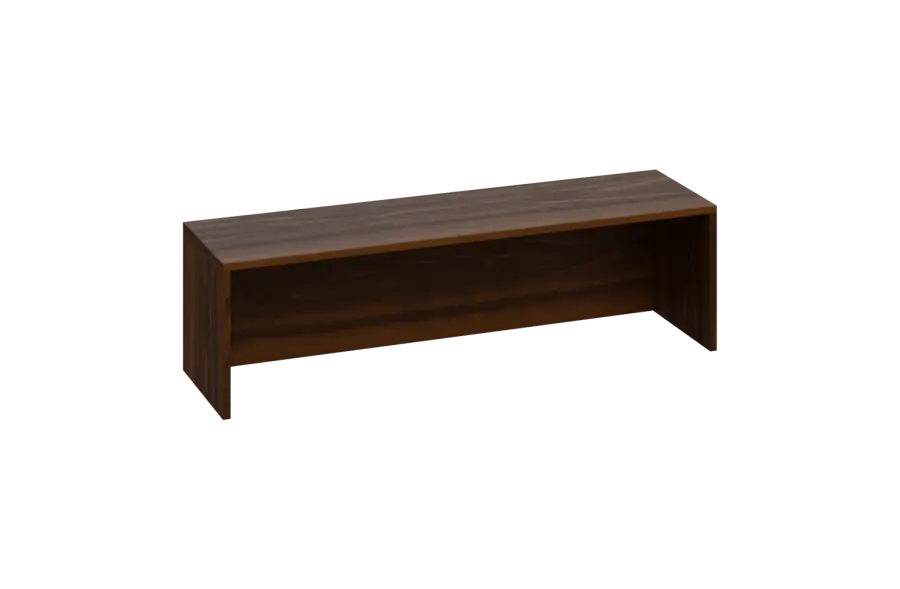 CNN 2 - 120 nástavba stolová, deska 25 mm, 342x1200x340, ořech královský