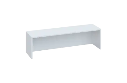 CNN 2 - 120 nástavba stolová, deska 25 mm, 342x1200x340, bílá