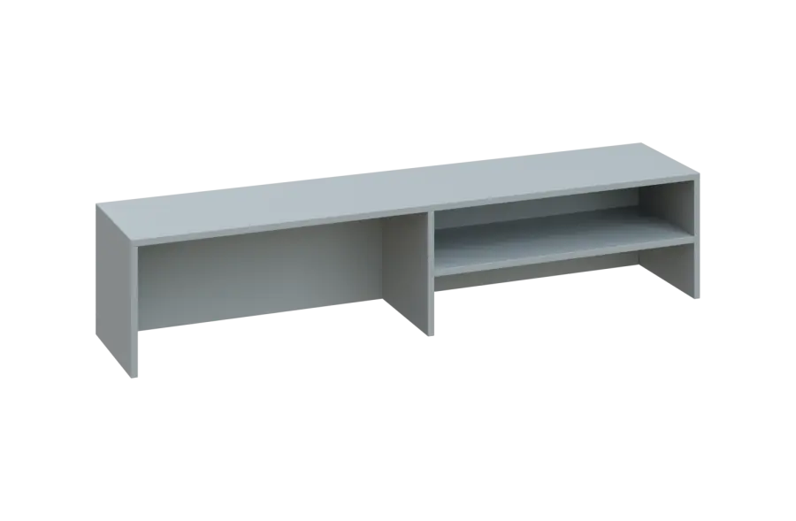 CNN 1 - 162 nástavba stolová, deska 18 mm, 342x1600x340, šedá