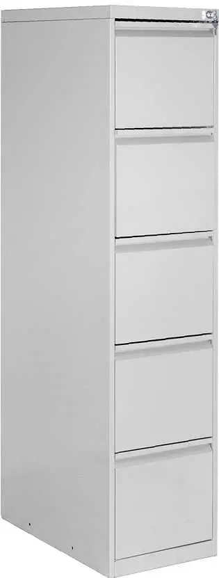 JP - 405 PR kartotéka 5-zásuvková, 1631x390x620 mm, šedá