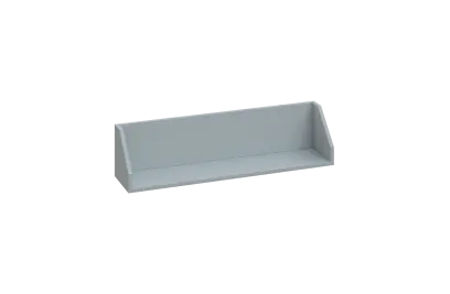 CPA 1 - 100 police na zeď, deska 18 mm, 240x1000x240, šedá