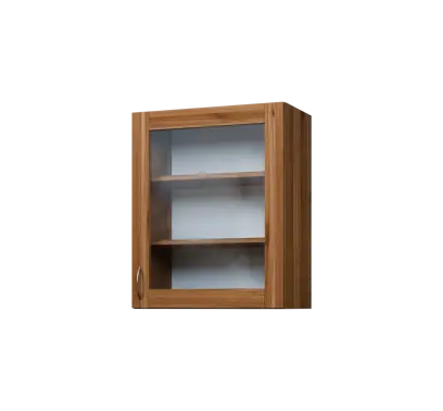 CH - 6S horní skříňka, 1-dveřová, prosklená, pravá, 730x600x300, ořech světlý CH - 6S horní skříňka, 1-dveřová, prosklená, pravá, 730x600x300, ořech světlý