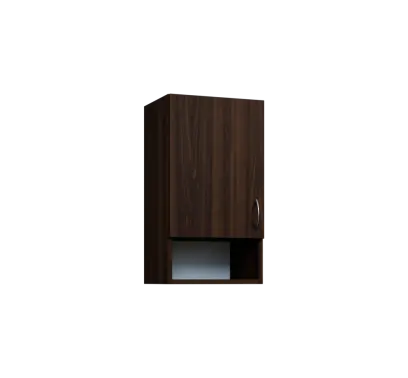CH - 4ND horní skříňka, 1-dveřová/nika, levá, 730x400x300, ořech královský