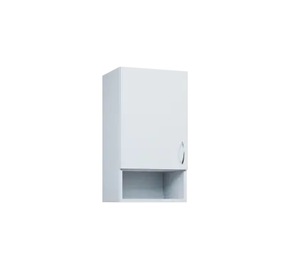 CH - 4ND horní skříňka, 1-dveřová/nika, levá, 730x400x300, bílá