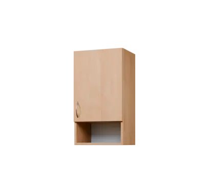 CH - 4ND horní skříňka, 1-dveřová/nika, pravá, 730x400x300, javor horský