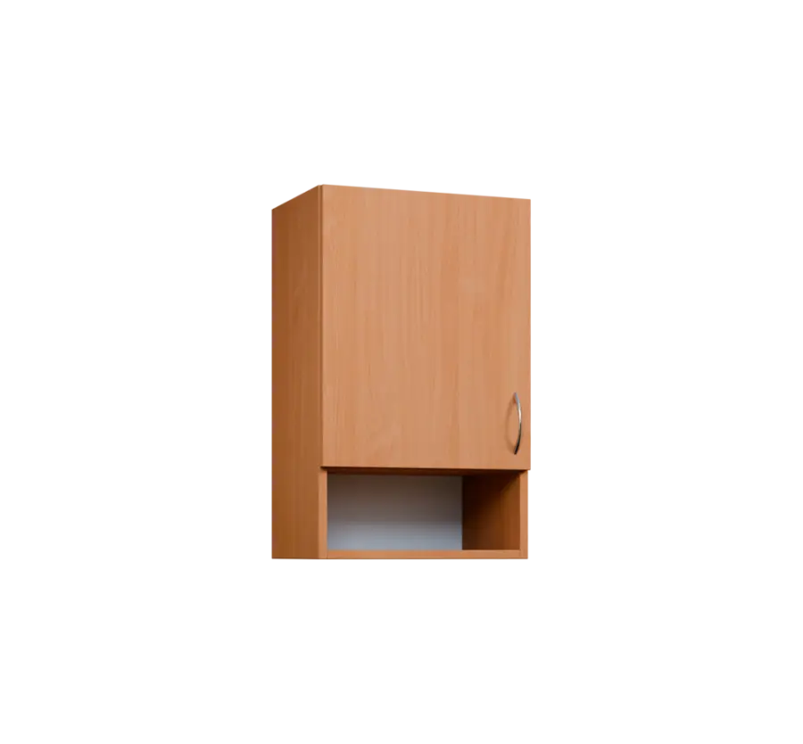 CH - 45ND horní skříňka, 1-dveřová/nika, levá, 730x450x300, buk royal