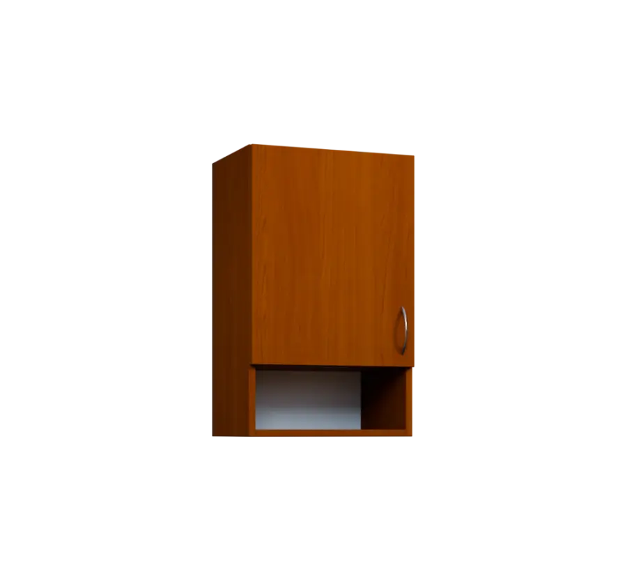 CH - 45ND horní skříňka, 1-dveřová/nika, levá, 730x450x300, třešeň šumavská