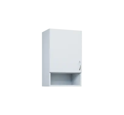 CH - 45ND horní skříňka, 1-dveřová/nika, levá, 730x450x300, bílá