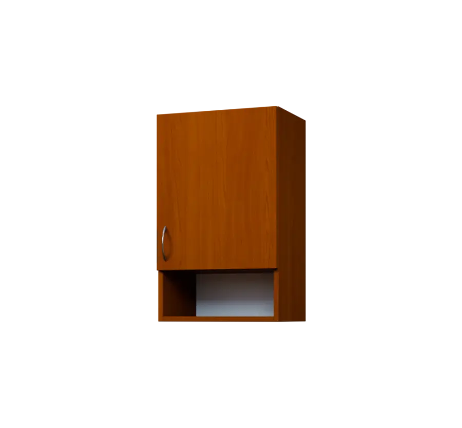 CH - 45ND horní skříňka, 1-dveřová/nika, pravá, 730x450x300, třešeň šumavská