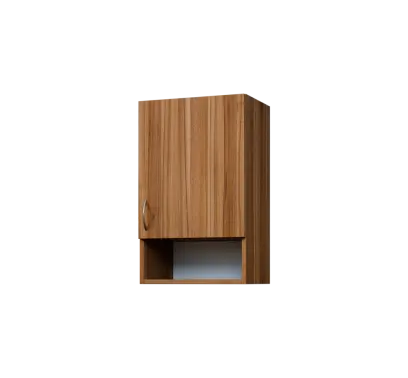 CH - 45ND horní skříňka, 1-dveřová/nika, pravá, 730x450x300, ořech světlý