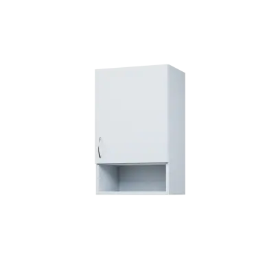 CH - 45ND horní skříňka, 1-dveřová/nika, pravá, 730x450x300, bílá