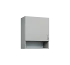 CH - 6ND horní skříňka, 1-dveřová/nika, levá, 730x600x300, šedá