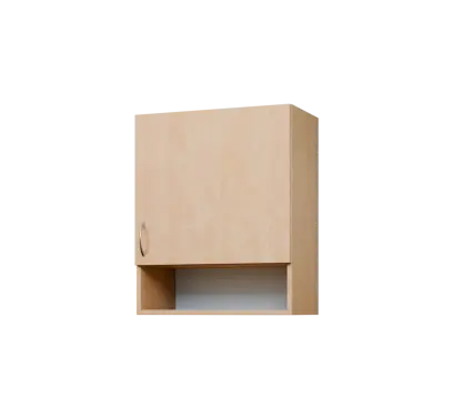 CH - 6ND horní skříňka, 1-dveřová/nika, pravá, 730x600x300, bříza světlá