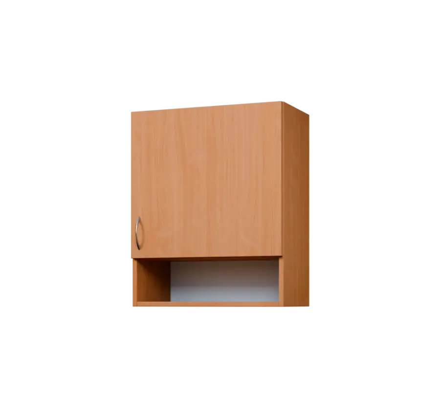 CH - 6ND horní skříňka, 1-dveřová/nika, pravá, 730x600x300, buk royal