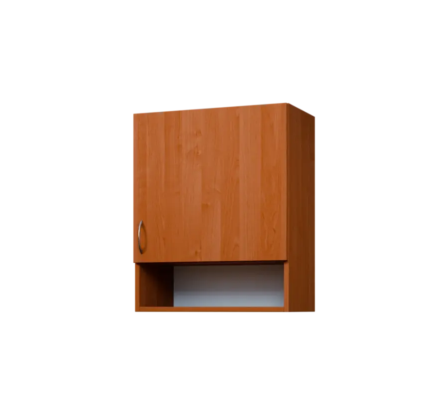 CH - 6ND horní skříňka, 1-dveřová/nika, pravá, 730x600x300, olše jantar