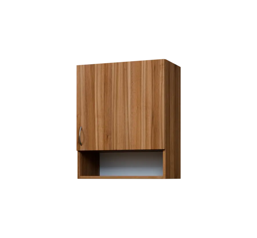 CH - 6ND horní skříňka, 1-dveřová/nika, pravá, 730x600x300, ořech světlý