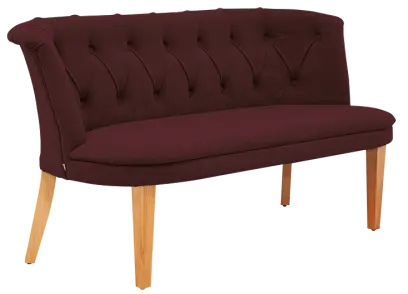 SCALA, pohovka, moření přírodní, látka vínová