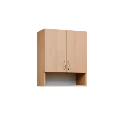 CH - 6ND2 horní skříňka, 2-dveřová/nika, 730x600x300, javor horský