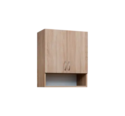 CH - 6ND2 horní skříňka, 2-dveřová/nika, 730x600x300, dub bardolino