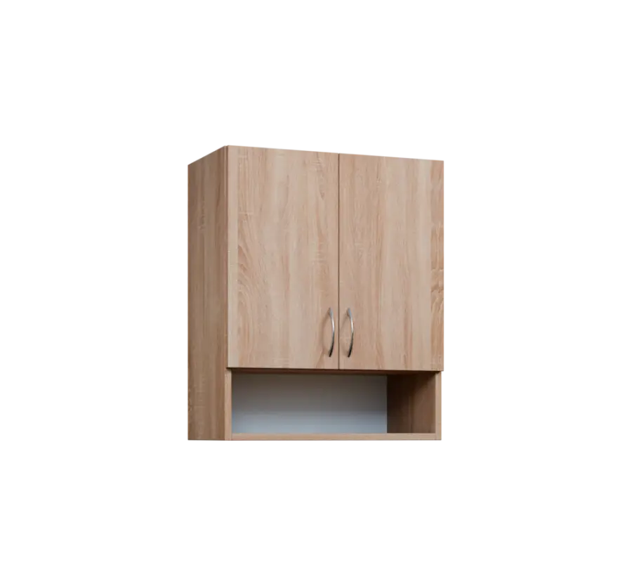 CH - 6ND2 horní skříňka, 2-dveřová/nika, 730x600x300, dub bardolino