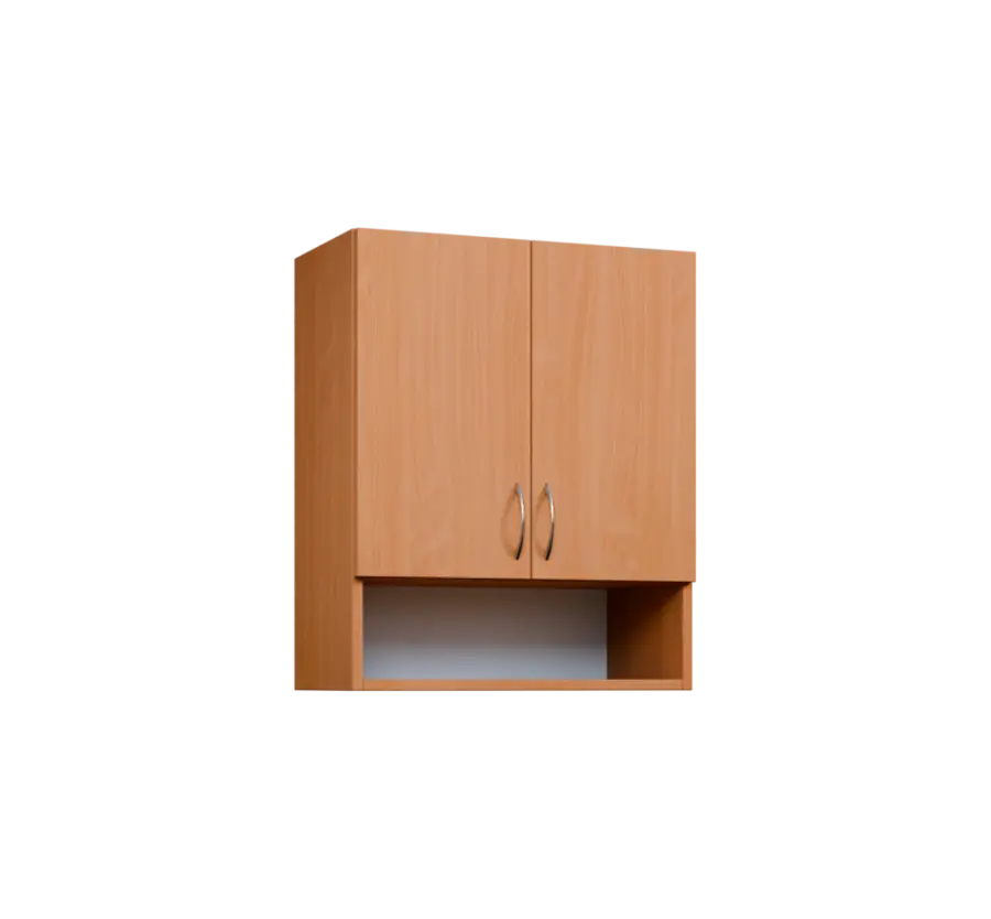 CH - 6ND2 horní skříňka, 2-dveřová/nika, 730x600x300, buk royal