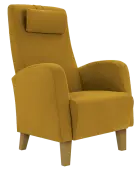 DUBLIN, křeslo, moření přírodní, látka medová