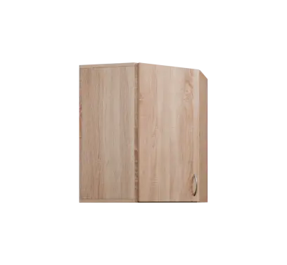 CHR - 40 horní skříňka, 1-dveřová, rohová, levá, 730x600x600, dub bardolino